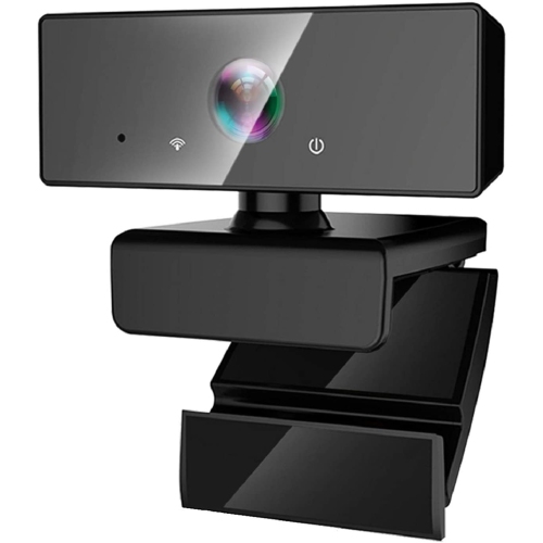 1080P HD Webcam with Microphone, Streaming Computer Laptop Desktop Web Camera, Free-Driver Installation USB PC Webcam for Video Calling, Recording, C
