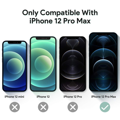 Tocol for iPhone 12 Pro Max Case with 2 Pack Tempered Glass Screen Protector, 6.7-inch Soft Bumper with Hard PC Back, Yello