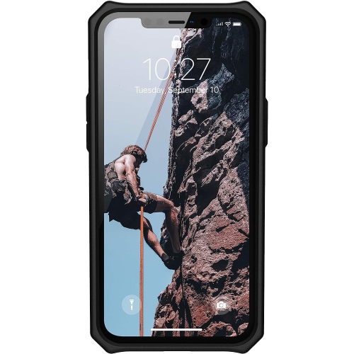 URBAN ARMOR GEAR UAG Designed for iPhone 12 Pro Max Case [6.7-inch Screen] Rugged Lightweight Slim Shockproof Premium Monarch Protective Cover, Black