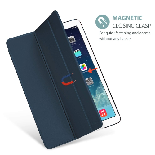 ProCase – Étui intelligent pour iPad Air, étui protecteur ultra mince et léger avec couvercle arrière givré translucide pour app