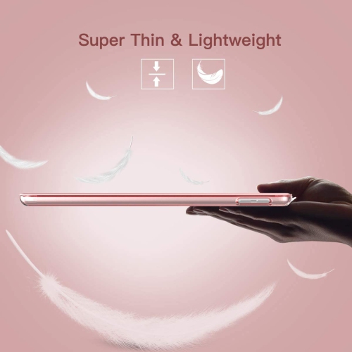 navor iPad 10.2 Case iPad 9th Generation 2021/ iPad 8th Generation 2020/ iPad 7th Generation 2019 Case,Slim Translucent Hard PC Protective Smart