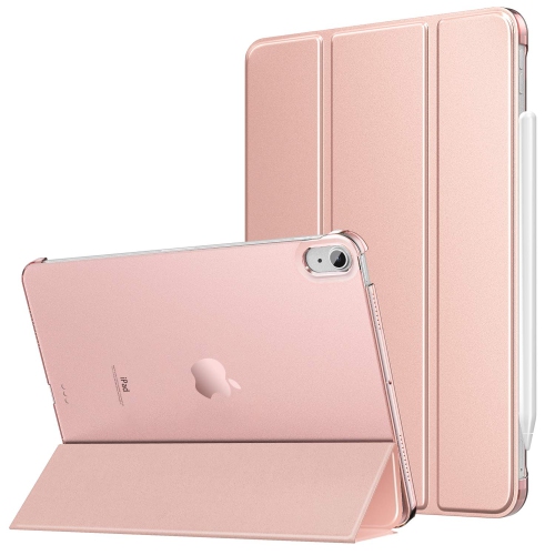 HLD  Moko Case Fit New Ipad Air 4Th Generation 2020- Ipad 10.9 Case Slim Lightweight Smart Shell Stand Cover With Translucent Fro