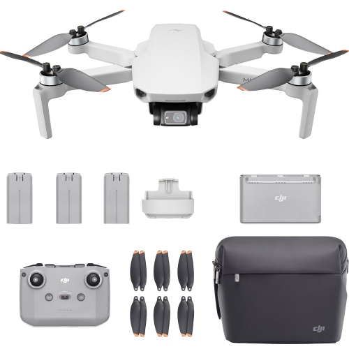 Ensemble Fly More avec drone quadricoptère Mini 2 de DJI - Gris - Bilingue