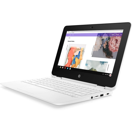 HP Chromebook x360 11 - Intel Celeron N3350 - 4GB LPDDR4 - 32GB eMMC - ChromeOS - Touchscreen by HP - Refurbished condition - Image 4