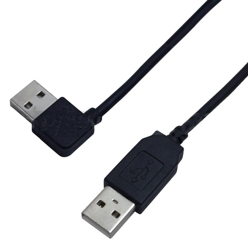 Expédition gratuite! HYFAI – Câble USB 2.0 A droit mâle vers USB A mâle/mâle gauche, 3 pi