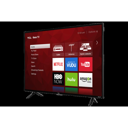 TCL 43" Class 4K UHD LED Roku Smart TV 4 Series (43S421) by TCL - Refurbished condition - Image 2