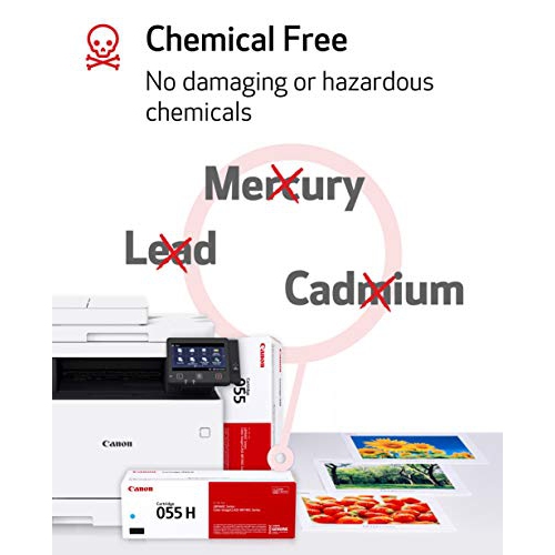 Canon 055H 3019C001 Cyan Original High Yield Toner Cartridge