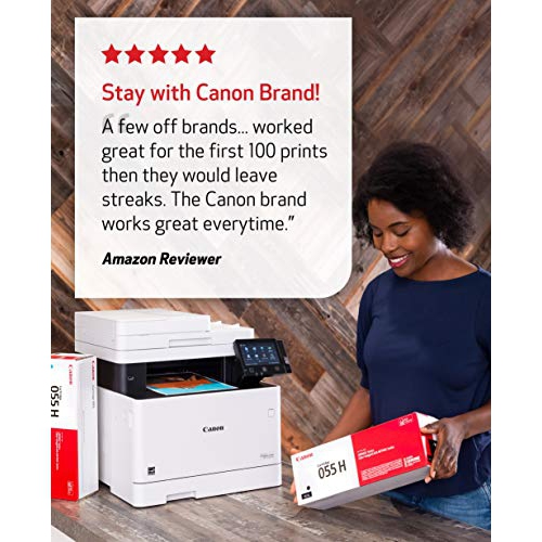 Canon 055H 3019C001 Cyan Original High Yield Toner Cartridge