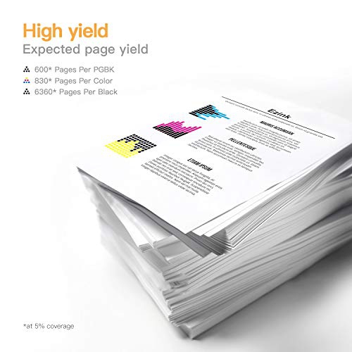 E-Z Ink Compatible Ink Cartridge Replacement for Canon 280 281 PGI-280XXL CLI-281XXL for PIXMA TR7520 TR8520 TS6120 TS...