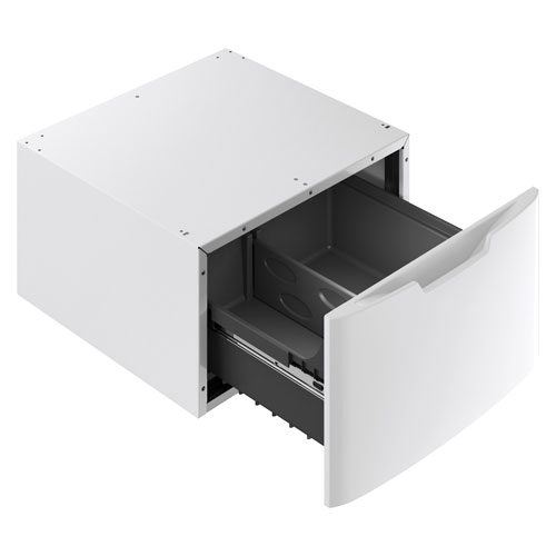 GE 28" Laundry Pedestal - White