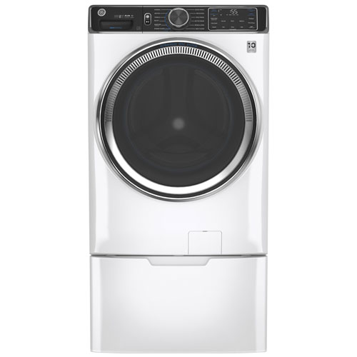 GE 28" Laundry Pedestal - White