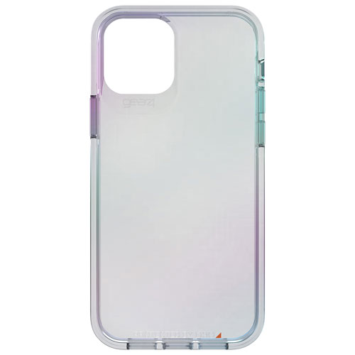 Étui rigide ajusté Crystal Palace D3O de Gear4 pour iPhone 12/12 Pro - Iridescent