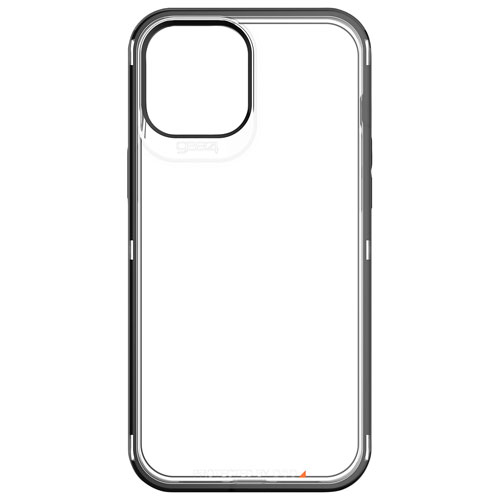 Gear4 Hackney Fitted Hard Shell Case for iPhone 12 Pro Max - Black/Clear