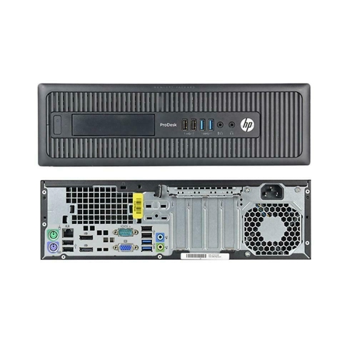 Refurbished - HP 600 G1 Desktop PC, i5 4570 3.2GHz, 16GB, 256GB SSD + 1TB HDD, DVD-RW, Windows 10 Home, USB WIFI, USB Keyboard & Mouse, 90 Day