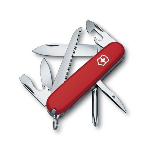 VICTORINOX  Hiker (Red) Swiss Army Knife 1.4613-033-X1