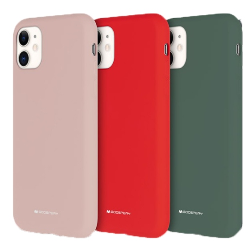 Coque en silicone TopSave Goospery pour Iphone 12 Mini, verte