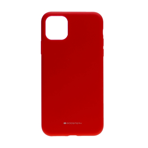 GOOSPERY  Topsave Silicone Case for Iphone 12 Pro Max In Red