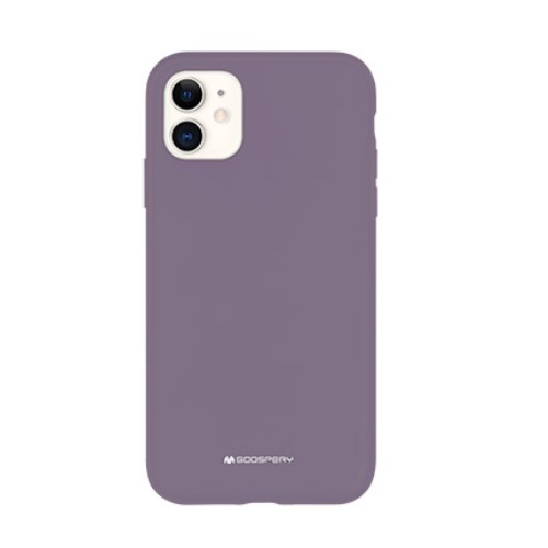 TopSave Goospery Silicone Case For Iphone 12 Mini, Purple