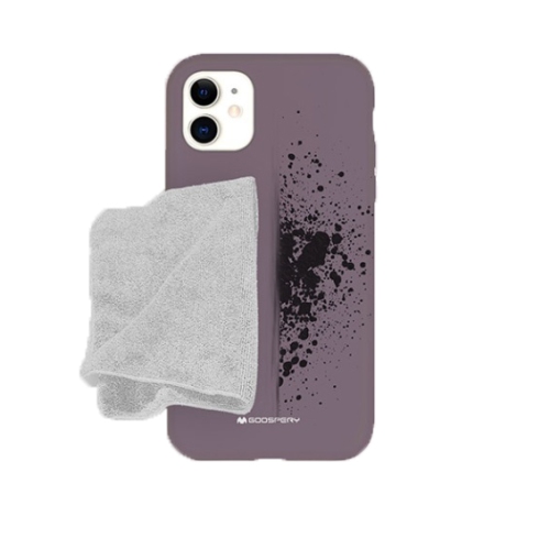 TopSave Goospery Silicone Case For Iphone 12 Mini, Purple