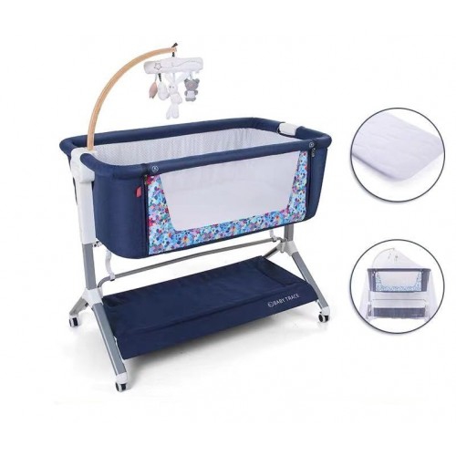 Lit de bébé portable pliable facile à plier pour lit de bébé multifonctionnel