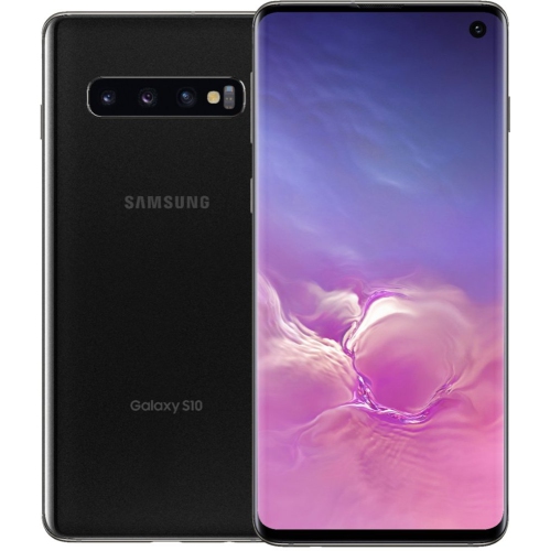 SAMSUNG  Galaxy S10 128GB Smartphone - Prism - Unlocked - Recertified In Black