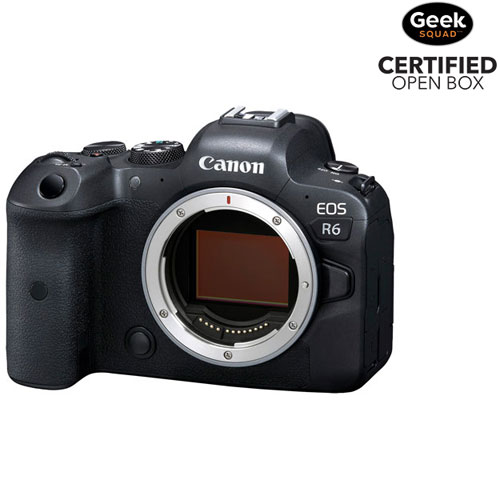 Open Box - Canon EOS R6 Full-Frame Mirrorless Camera (Body Only)