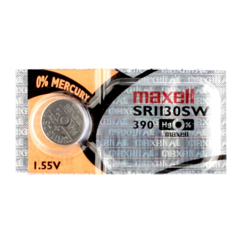 MAXELL  1 X 390 Watch Batteries, Sr1130Sw Or 389 Battery