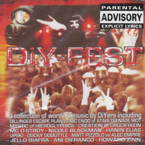 JUST4GAMES  Diy-Fest 1 [Audio CD] Various Artists And Dillinger Escape Plan In Multicolor