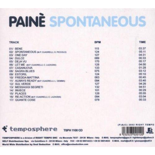 Spontaneous [Audio CD] Paine