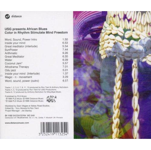 USG Presents African Blues: Color in Rhythm Stimulate Mind Freedom [Audio CD] Usg Presents African Blues