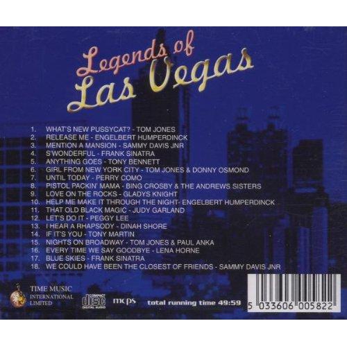 Legends of Las Vegas [Audio CD] Various Artists