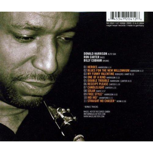 Heroes [Audio CD] Donald Harrison; Ron Carter and Billy Cobham