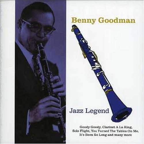 JUST4GAMES  Jazz Legend [Audio CD] Goodman, Benny In Multicolor
