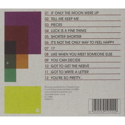 Field Music [Audio CD] FIELD MUSIC