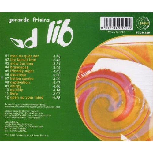 Ad Lib [Audio CD] GERARDO