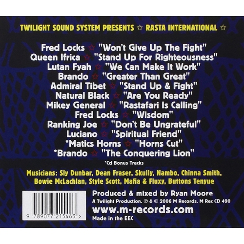 Rasta International [Audio CD] Twilight Sound System