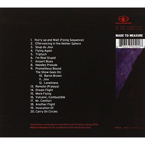 Bardo Hotel Soundtrack [Audio CD] Tuxedomoon