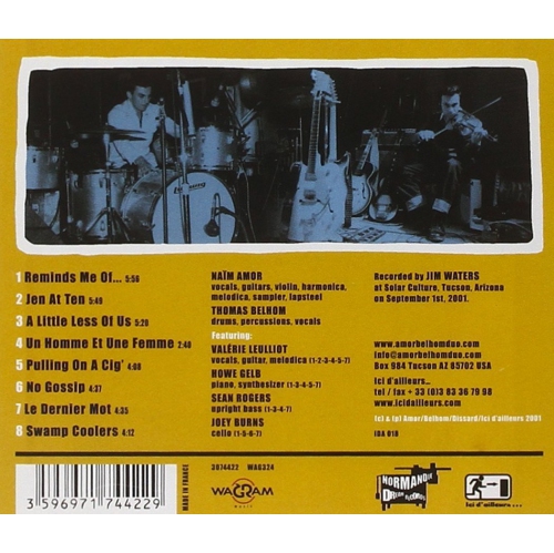 Live In Tucson [Audio CD] AMOR BELHOM DUO