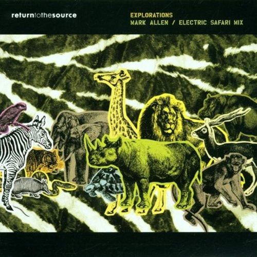 JUST4GAMES  Explorations: Electric Safari Mix [Audio CD] Mark Allen And Various Artists In Multicolor
