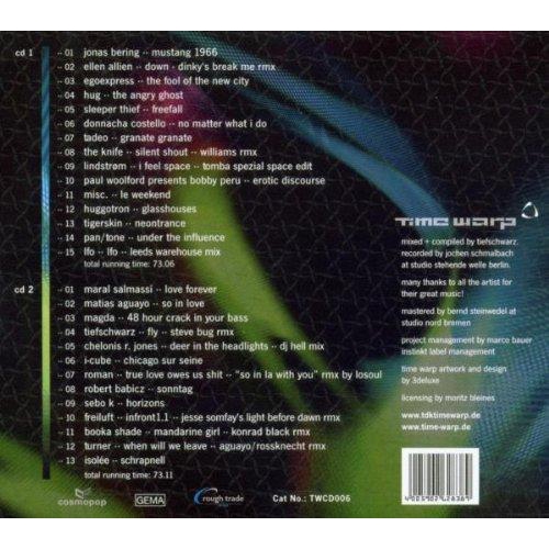 Time Warp Compliation 06 Mixed by Tiefschwarz [Audio CD] Various Artists