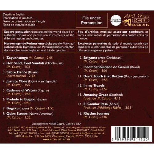 World Percussion [Audio CD] CASTRO MIGUEL