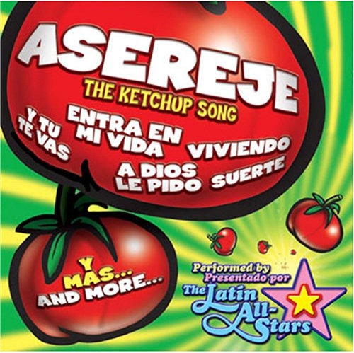 JUST4GAMES  Asereje Ketchup Song: Latin Hits [Audio CD] Latin All Stars