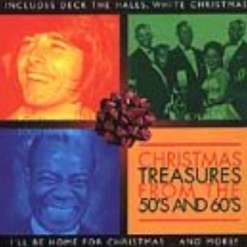 JUST4GAMES  Christmas Treasures From The 50's & 60's [Audio CD] Christmas Treasures From 50S & 60S