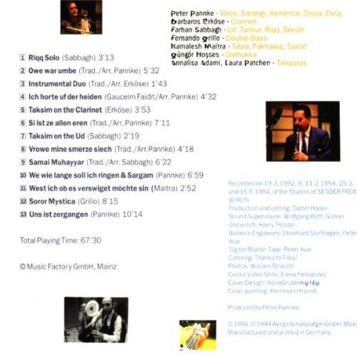 Morungen [Audio CD] Hosses|Patchen|Sabbagh|Maitra|Adami|Erkoese|Pannke