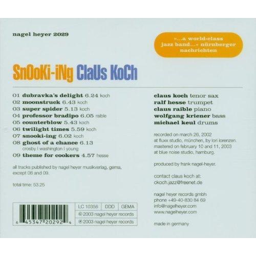 Snooki-Ing [Audio CD] KOCH,CLAUS
