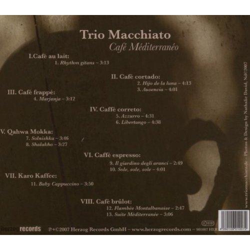 Cafe Mediterraneo [Audio CD] TRIO MACCHIATO