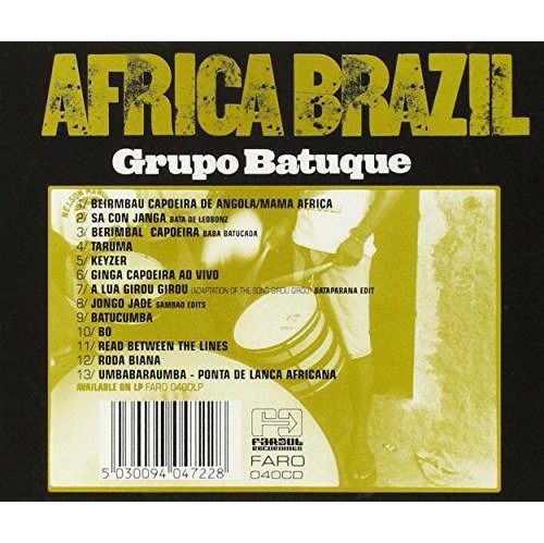 Africa Brazil [Audio CD] GRUPO BATUQUE
