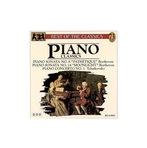 Piano Classics [Audio CD] Beethoven; Tchaikovsky and Debussy