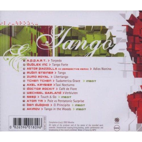 Argentina - Electronic Tango [Audio CD] VARIOUS ARTISTS