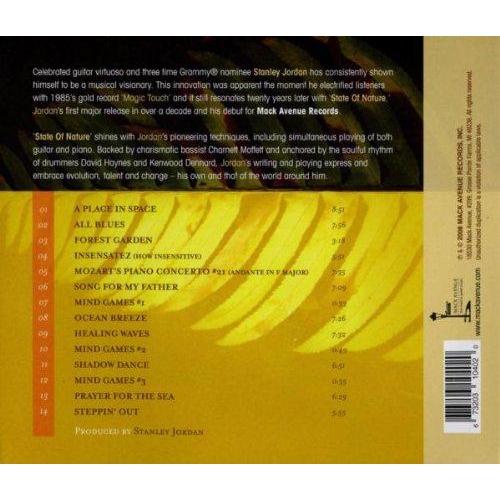 State of Nature [Audio CD] Stanley Jordan